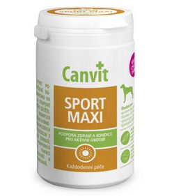 Το συμπληρωμα διατροφης για δραστηριοτητα σκυλου Canvit Sport Maxi για περιοδους εντονης ασκησης και κυνηγιου βιταμινες για κυνηγοσκυλα