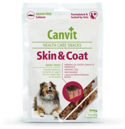 Canvit Skin Coat Snack Grain Free σνακ σκυλων για το δερμα και το τριχωμα