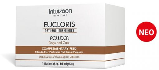 Intuizoon Eucloris φυσικο συμπληρωμα διατροφης για γατες πεπτικες διαταραχες σκυλου
