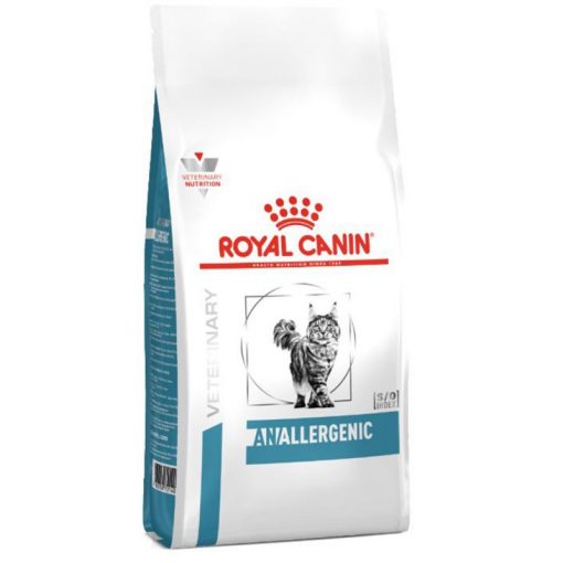 Royal Canin Anallergenic κλινικη διαιτα για γατα θεραπεια τροφικης αλλεργιας δυσανεξιας