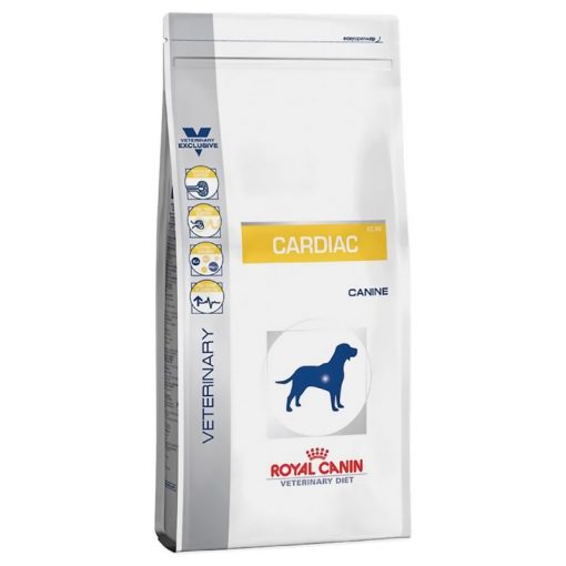 Royal Canin Cardiac, είναι μια πλήρης διαιτητική τροφη κλινικη διαιτα σκυλων, που πάσχουν από χρονια καρδιακη ανεπαρκεια