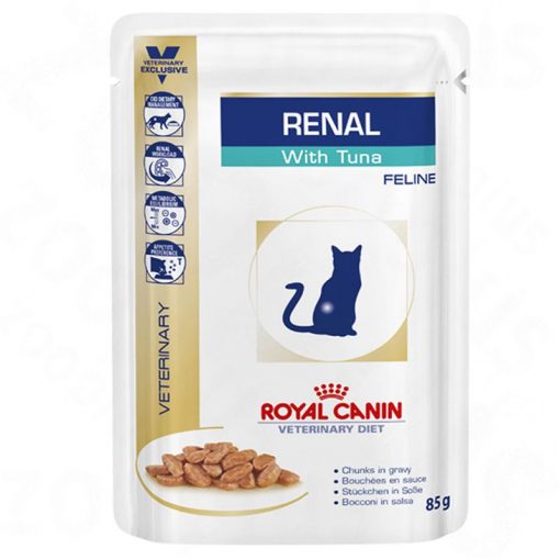 τροφη κονσερβα για γατα Royal Canin Renal τονος